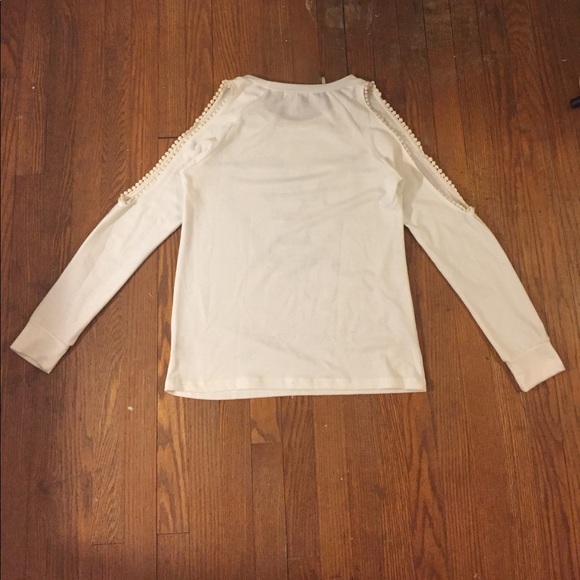 Cold Shoulder Sweatshirt - Picture 2 of 3